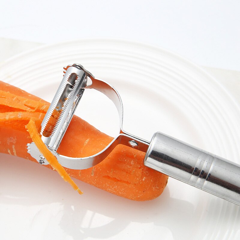 Anpro Rvs Dunschiller Rasp Multifunctionele Fruit Dunschiller Groente Fruit Schil Shredder Slicer Rasp Keuken Accessoires