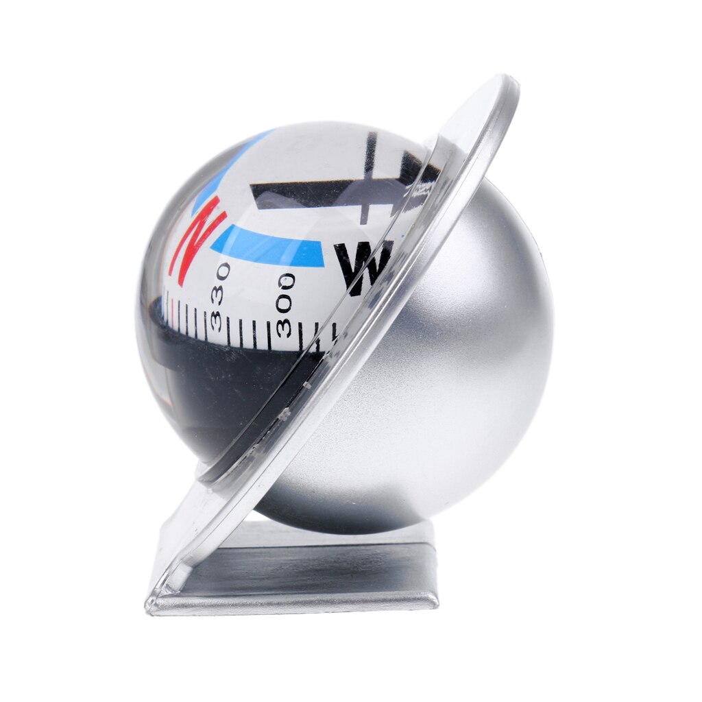 Flexibele Lezen Auto Dashboard Kompas Bal 360 Graden Draaien Voertuig Boot Marine Navigatie