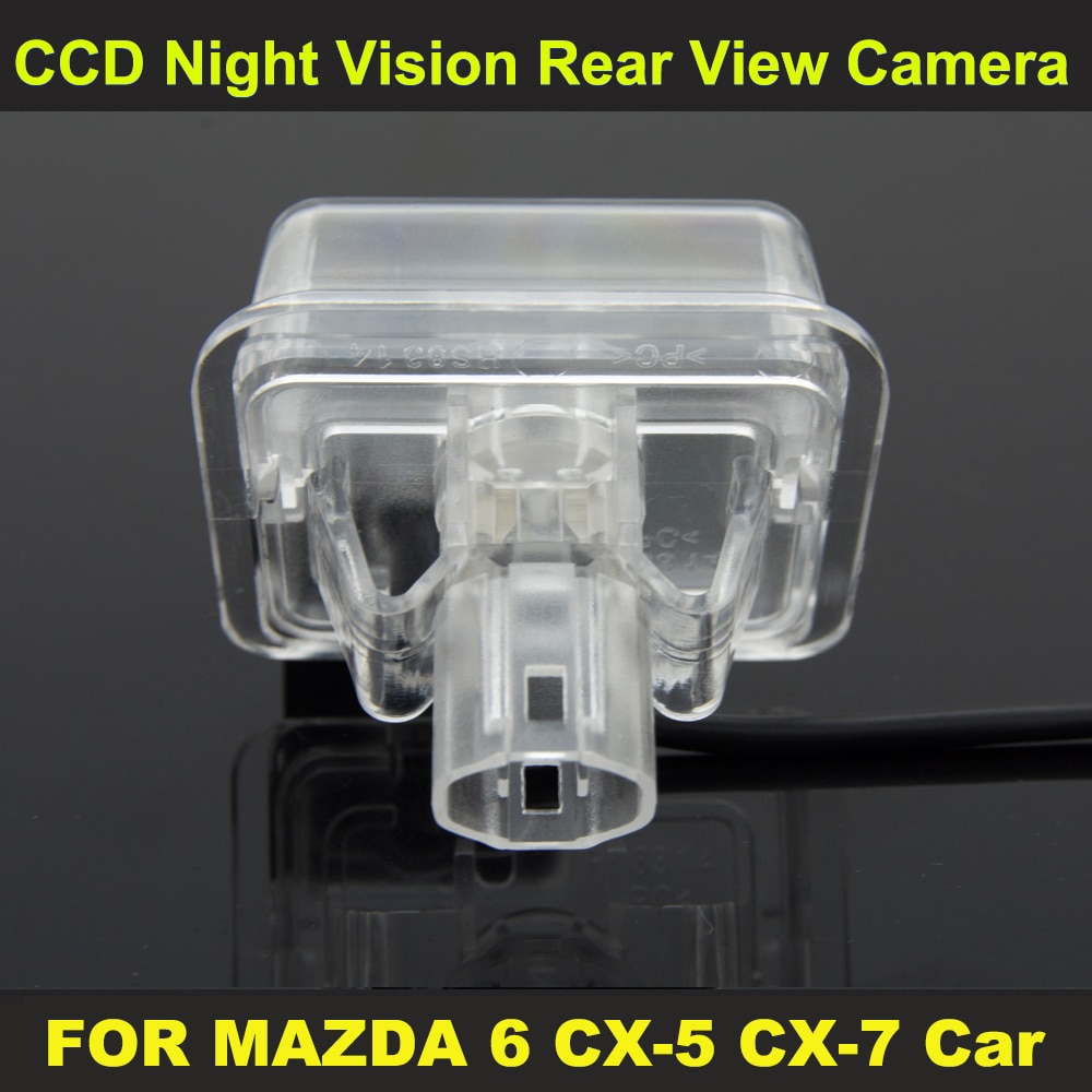 Vandtæt ccd night vision bil bakkamera til mazda 6 cx-5 cx-7 bil 8314 ccd