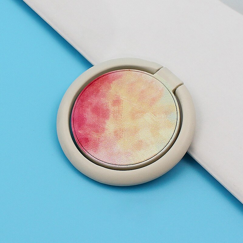 Mobile Phone Ring Holder Smartphone Stand Phone Accessories Round Phone Stand Socket Magnetic Holder for Car iPhone Samsung: white