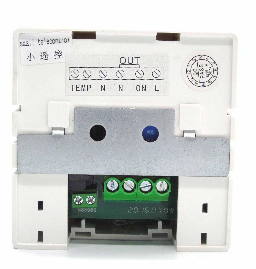 25A 5KW External installation digital floor heating thermostat for heater