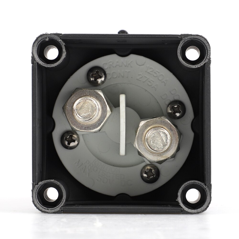 Drejeknap marinebåd kraftigt batteri-isolator afbrudt afbryder 12v 48v 275a