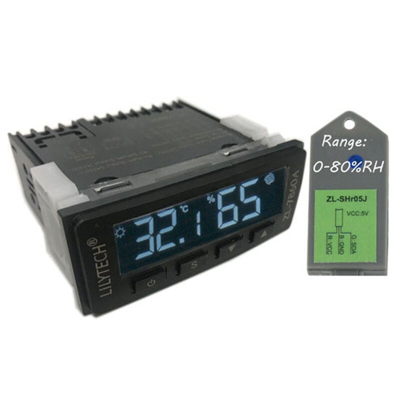 Lilytech ZL-7860A, Constante Temperatuur En Vochtigheid Controller, Hygrostaat Thermostaat, Vochtigheid Controller: Default Title