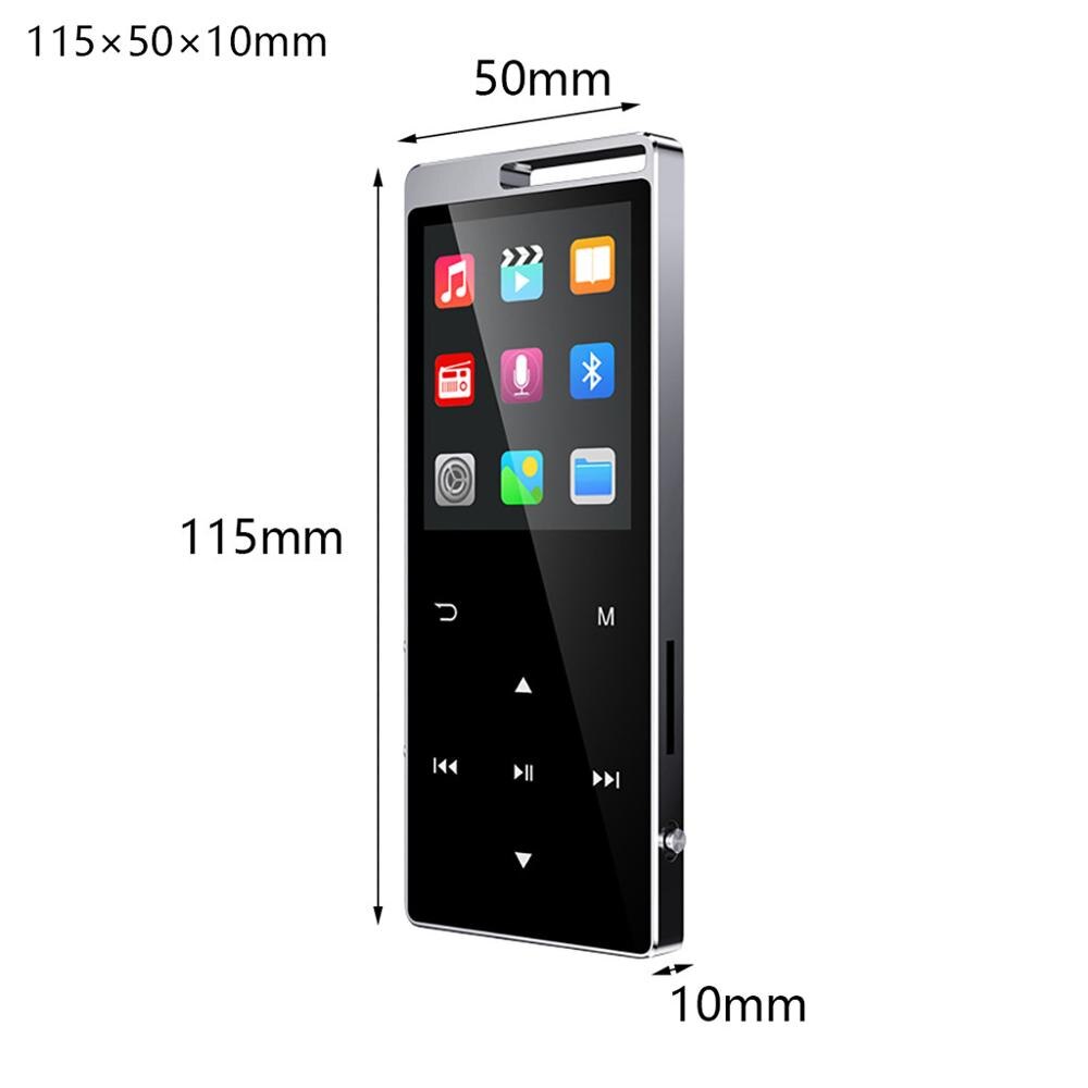 Lecteur de sport MP3 / MP4 Bluetooth avec écouteurs 8gb 1.8 pouces écran de Contact 6.1