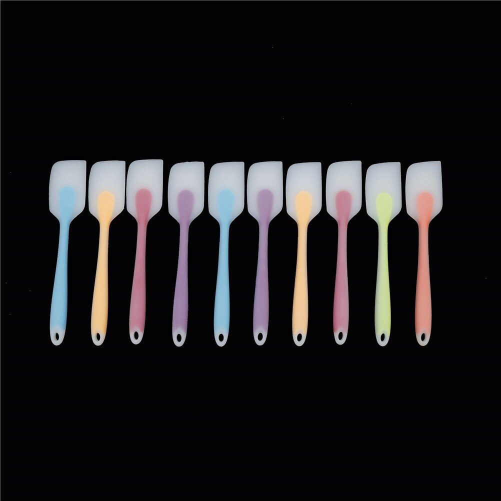 Silicone Scraper Cakes Double Spatula Spoon Cookie Spatulas Pastry Scraper Mixer Buttter Ice Cream Scoop Baking Tools