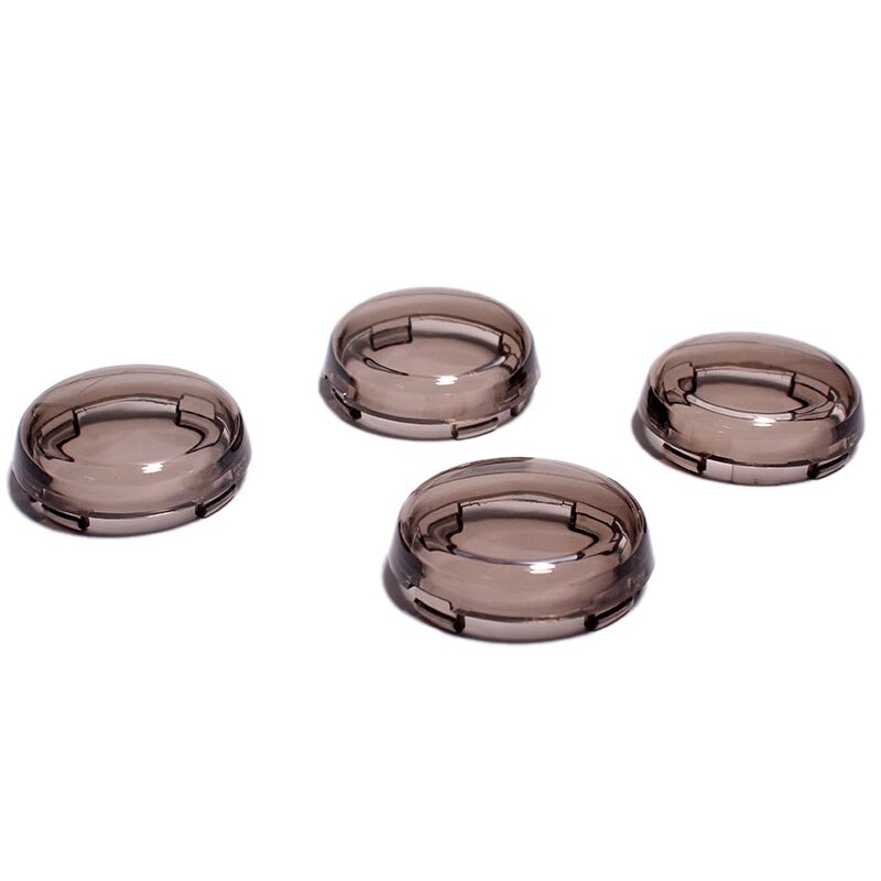 4 Stuks Voor Richtingaanwijzer Indicator Lens Cover Voor Sportster 1200 Touring Dyna Softail Fatboy Electra Road K: Default Title