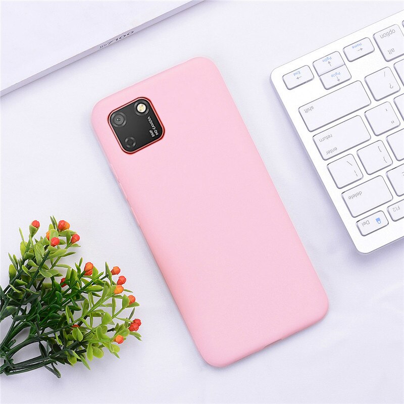 Soft Silicone Case For Huawei Y5p DRA-LX9 Case Silicone Back Cover Y5P Phone Case For Huawei Y5P 5.45 Cover Coque Fundas: 12 Lake Blue