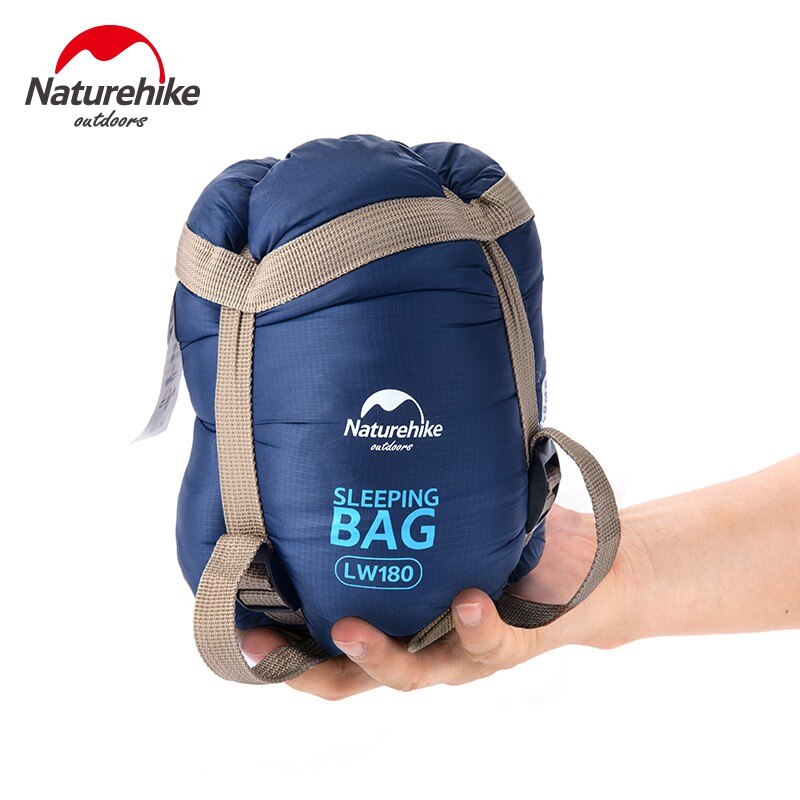 Naturehikecamping mini slaapzak envelop slaapzak ultralichte splicing outdoor fleabag 3 seizoenen reisslaapzak