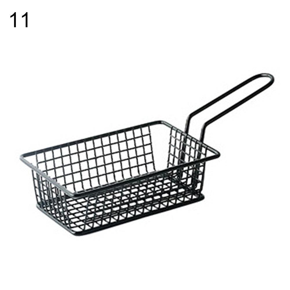 French Fries Container Basket Food Snack Potato Chips Barrel Multifunctional Practical Convenient Tableware: 11