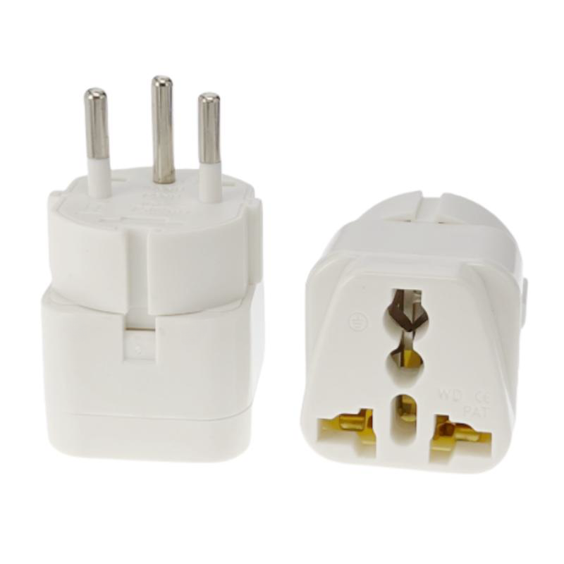 Israel stecker Adapter konverter eu uns uk deutsch franch russland indien nach israelisch Universal- reise Adapter 3Stift stecker netzteil