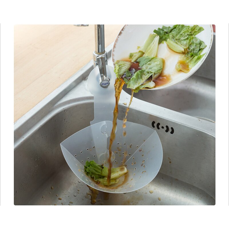 1 stk plastik net badeværelse vask si vask filter køkken mad grøntsag vask prop sigte afløb hårfang dørslag