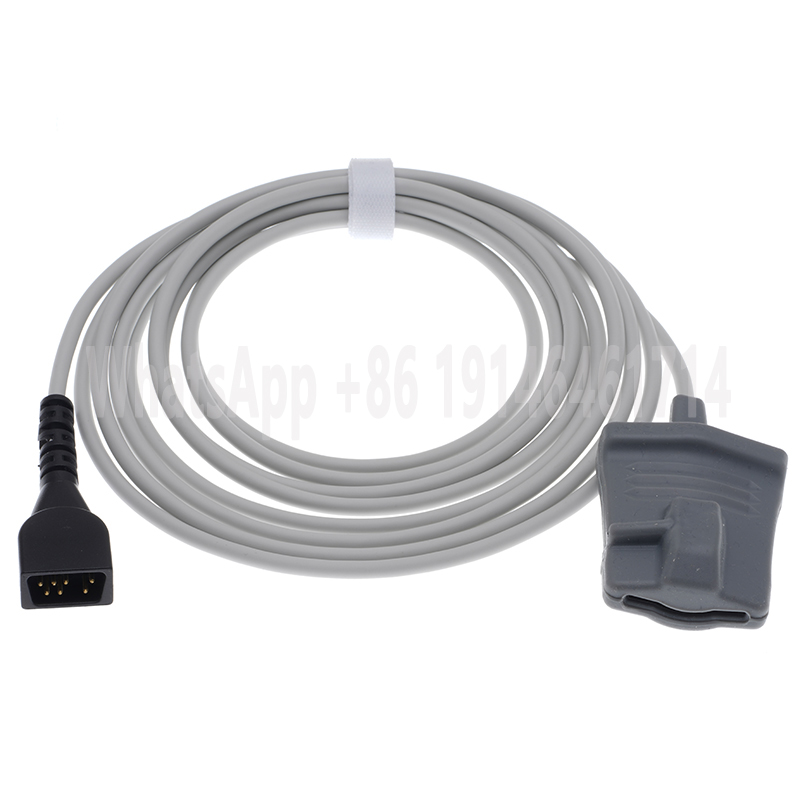 Spo2- sensorkompatibel nonin 8500,2500,9840, avant 4000/9600/9700/2120/7500/7500fo- monitor ,7 -bens 3m- finger-/øreoximetrikabel.