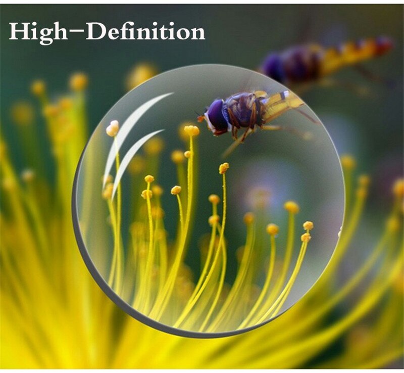 1,67 índice Ultra delgado CR-39 prescripción asférica miopía presbicia gafas de ojo lente óptica protección UV Anti-radiación lente de potencia