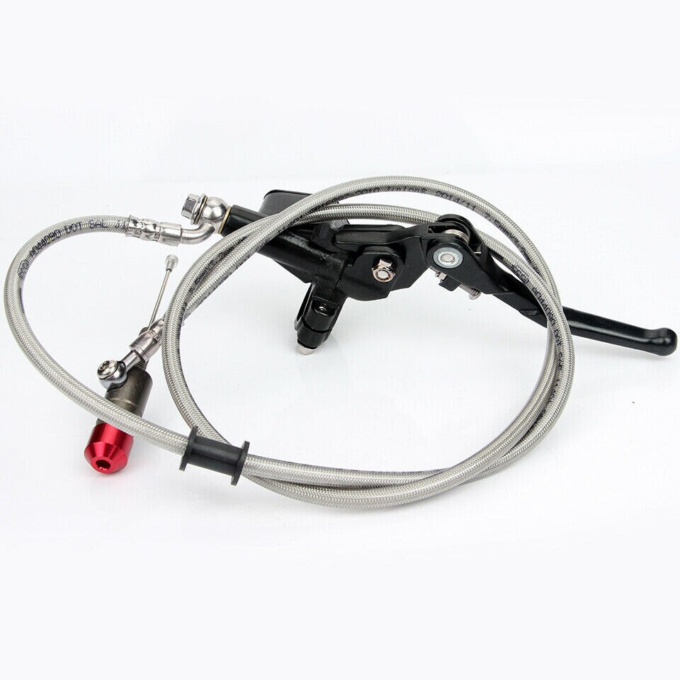 Palanca de embrague de freno hidráulico de 7/8 pulgadas 1,2 M cilindro maestro para ATV Pit Ditr Bike