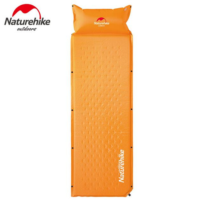 Naturehike Outdoor Lichtgewicht Camping Automatische Mat Zelf Opblaasbare Slaapmat Zelf Air Slapen Pad Air Matras Met Kussen