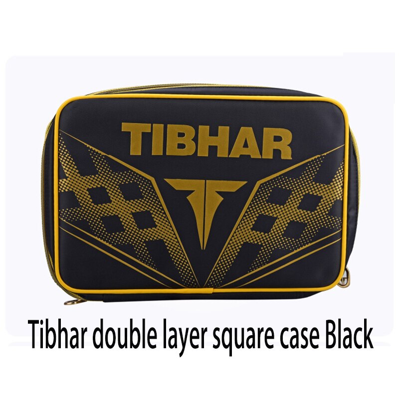 Tibhar – sac de raquettes de Tennis de Table, nouvelle protection carrée pour l'entraînement , ensemble de battes de ping-pong