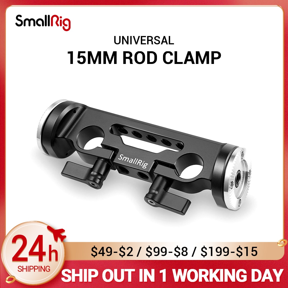 Smallrig 15 Mm Rod Clamp Met 31.8 Mm Diameter Arri Rozet-1898