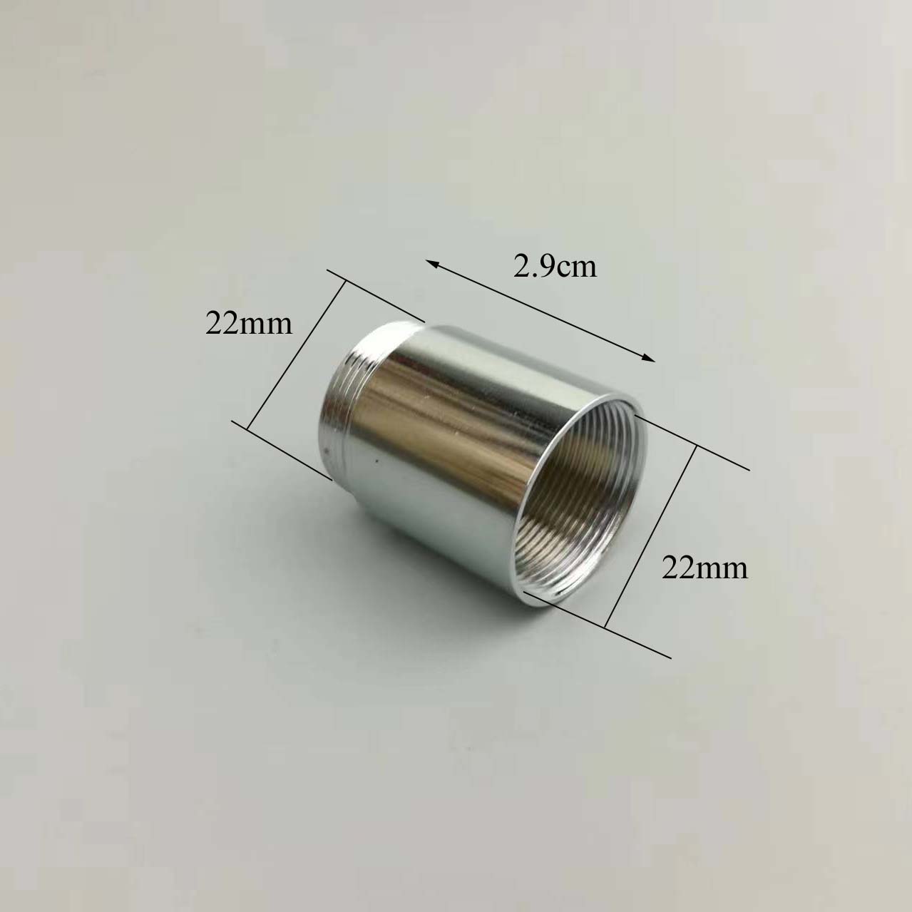 Adaptador hembra 22 a macho 22, adaptador aireador de grifo purificador de agua de cocina: Blanco