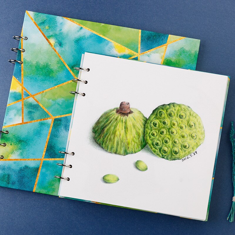Student art blank sketch book painting book hand-painted small fresh special drawing paper beginner A4 sketch sketch book