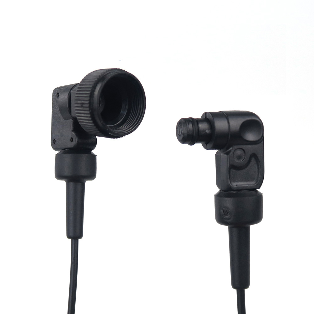 Seafrogs Sync Cord Optic Fiber Cable for INON Sea &amp;Sea Underwater Strobe 1m Female and Male Interface Diving Lighting System