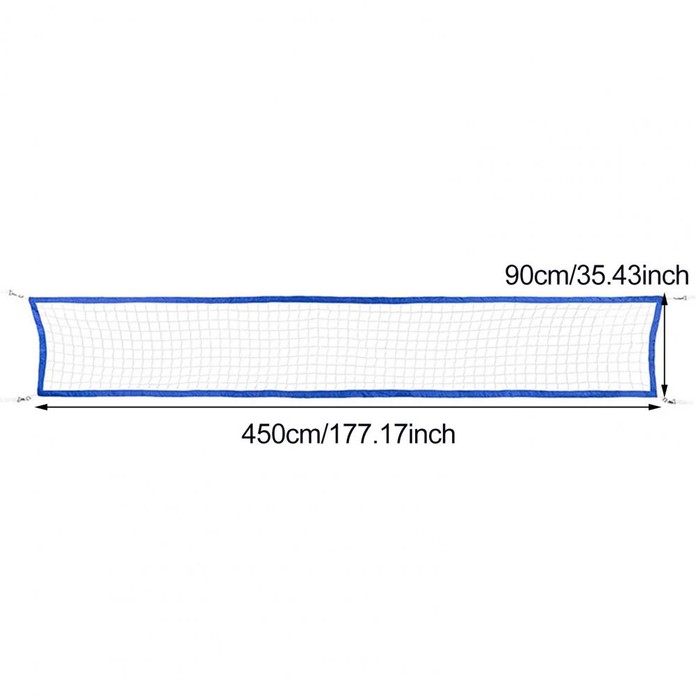 Zwembad Volleybal Net Vervanging Draagbare 15x3ft Volleybal Net voor Volwassen Water Spel Polyethyleen Entertainment Volleybal Net