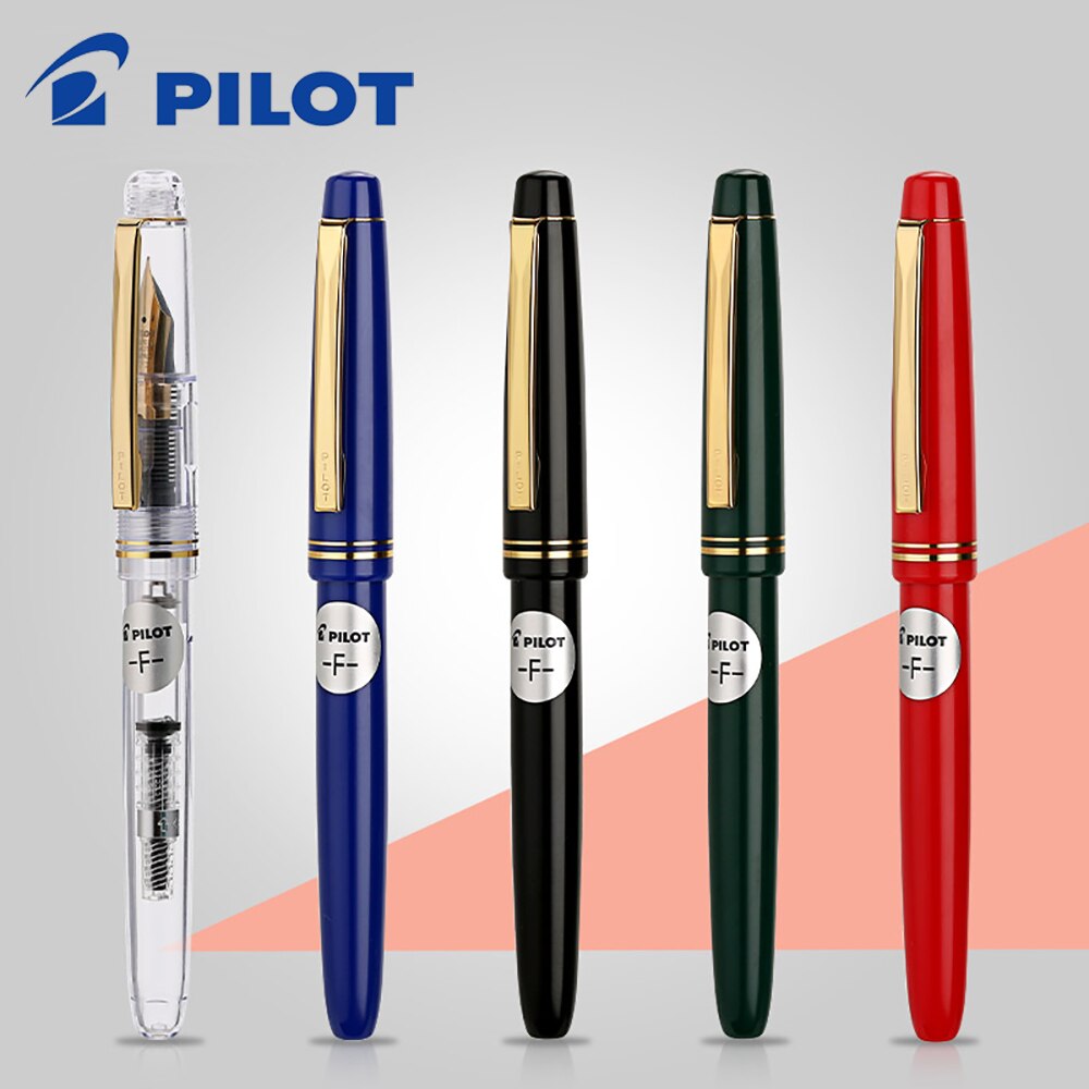 1 Japanese PILOT Fountain Pen 78G Upgraded Version FP-78G Iridium Nib with Rotating Ink Absorber for Smooth Writing tationery