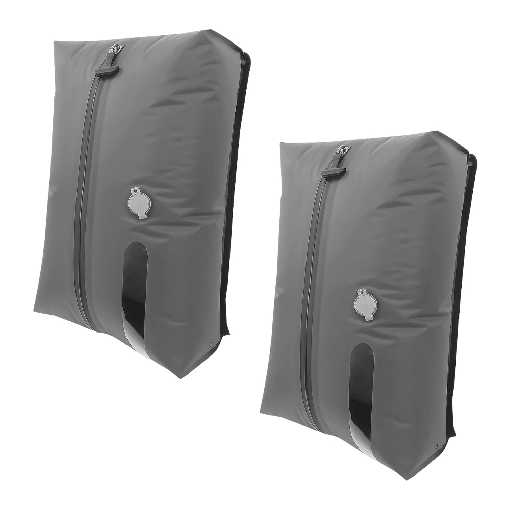 Waterdichte vacuümcompressietas Reisbagage Vacuüm opbergtas Kledingkoffers Compressietas opbergen: YELLOW