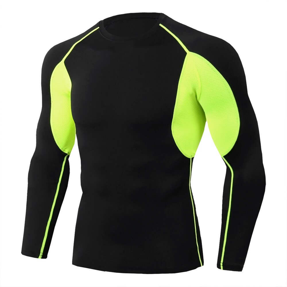 Men's running long sleeve shirt men: HZB7-06