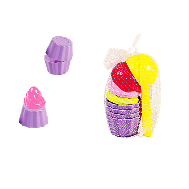 9 Stuks Kids Baby Strand Zand Speelgoed Kleine Cakevorm Lepel Ijs Pudding Strand Spelen Zand En Sneeuw Spelen