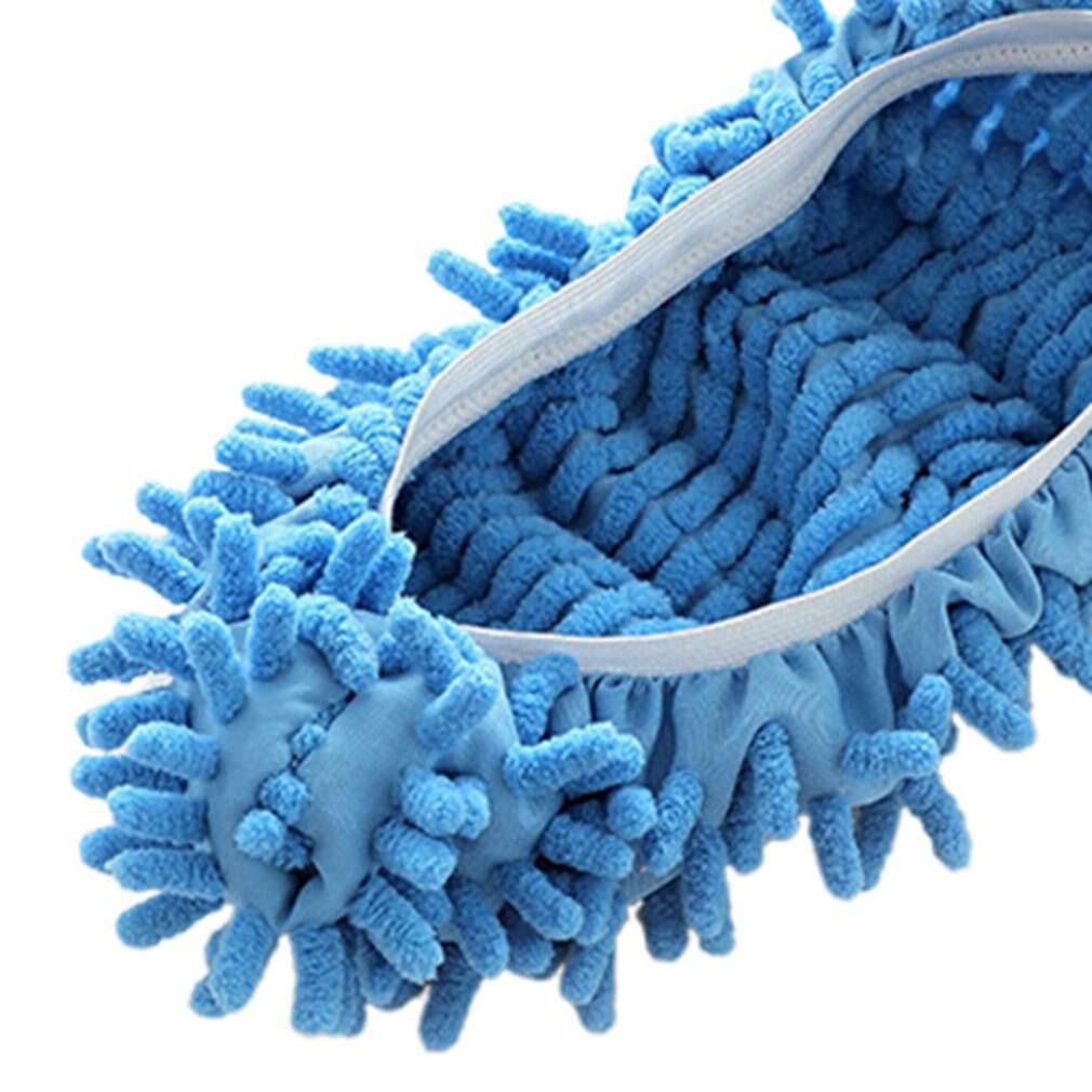 1 Piece Microfiber Mop Floor Cleaning Lazy Fuzzy Slippers House Home Flooring Tools Shoes Bathroom Kitchen Cleaner