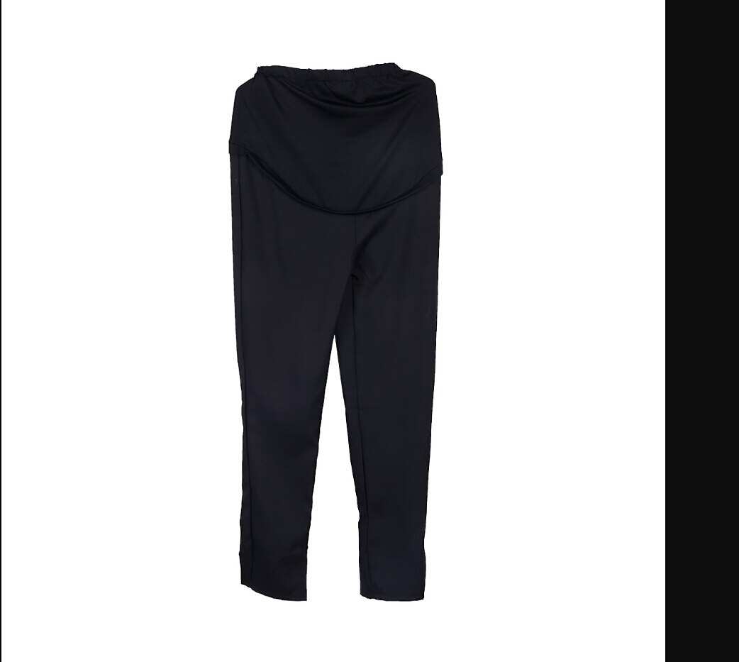 Calça capri feminina grávida, calça casual trabalho escritório: L / A