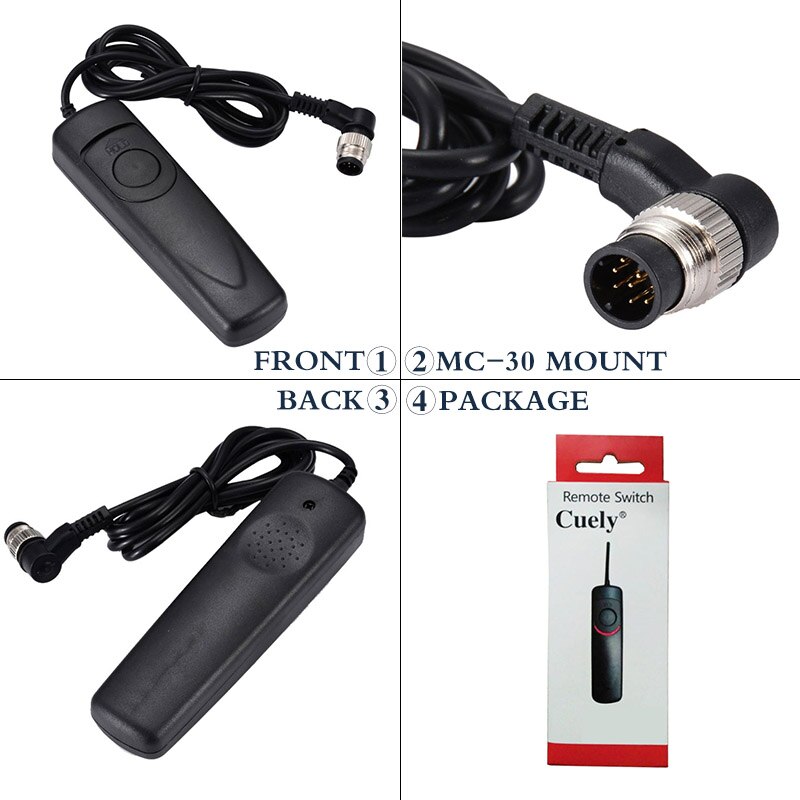 MC-30 MC30 Ontspanknop Afstandsbediening Kabel Koord Lijn Voor Nikon D100 D200 D300 D300S D500 D700 D800 D810 D4 d3 D4S D3X F5 F6