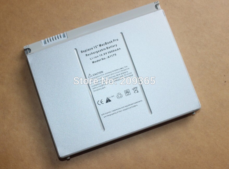 Batterij Voor Apple Macbook Pro 15 Inch A1175 A1150 A1260 A1226 A1211 MA348G/Een