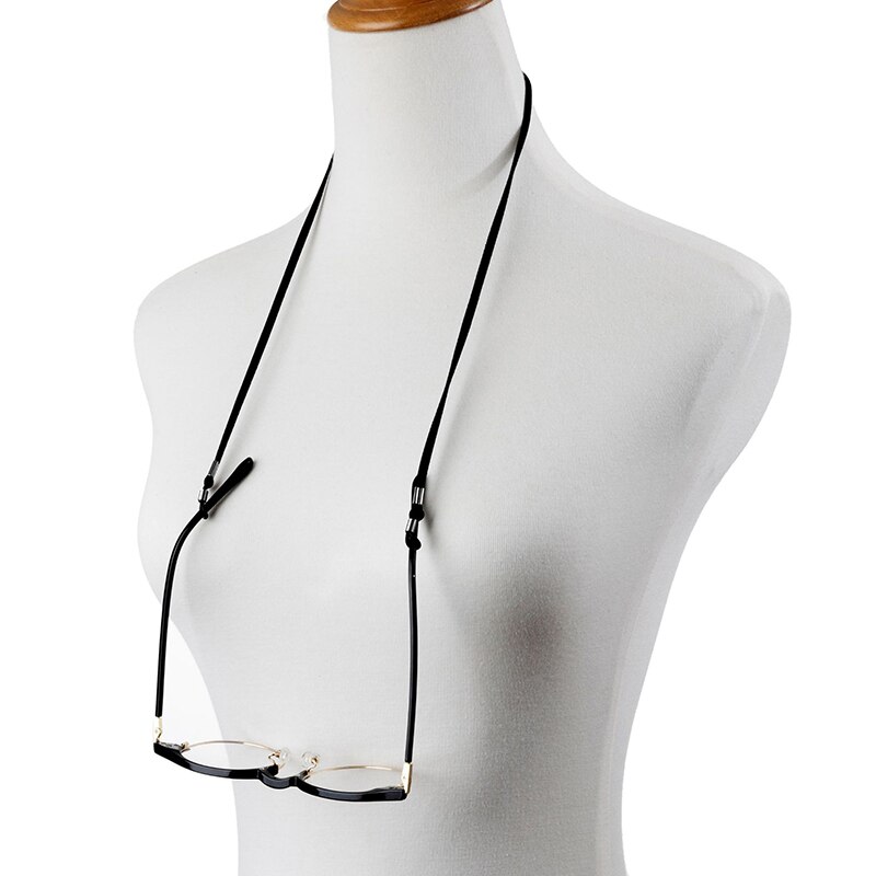 Faux mocka solglasögon sladd unisex glasögon kedja glasögon rem optiska glasögon glasögon lanyard sladdar
