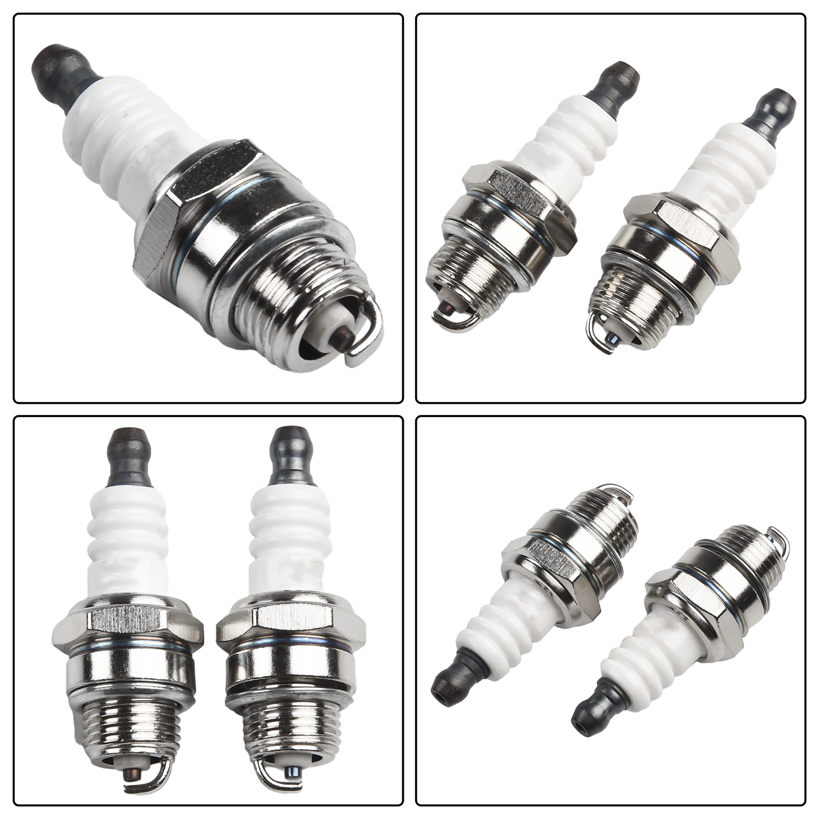 2 Stuks Voor RCJ7Y Bougie Benzine Kettingzaag Bosmaaier Zomer Tuin Grasmaaier Power Tool Deel Apparatuur Accessoires