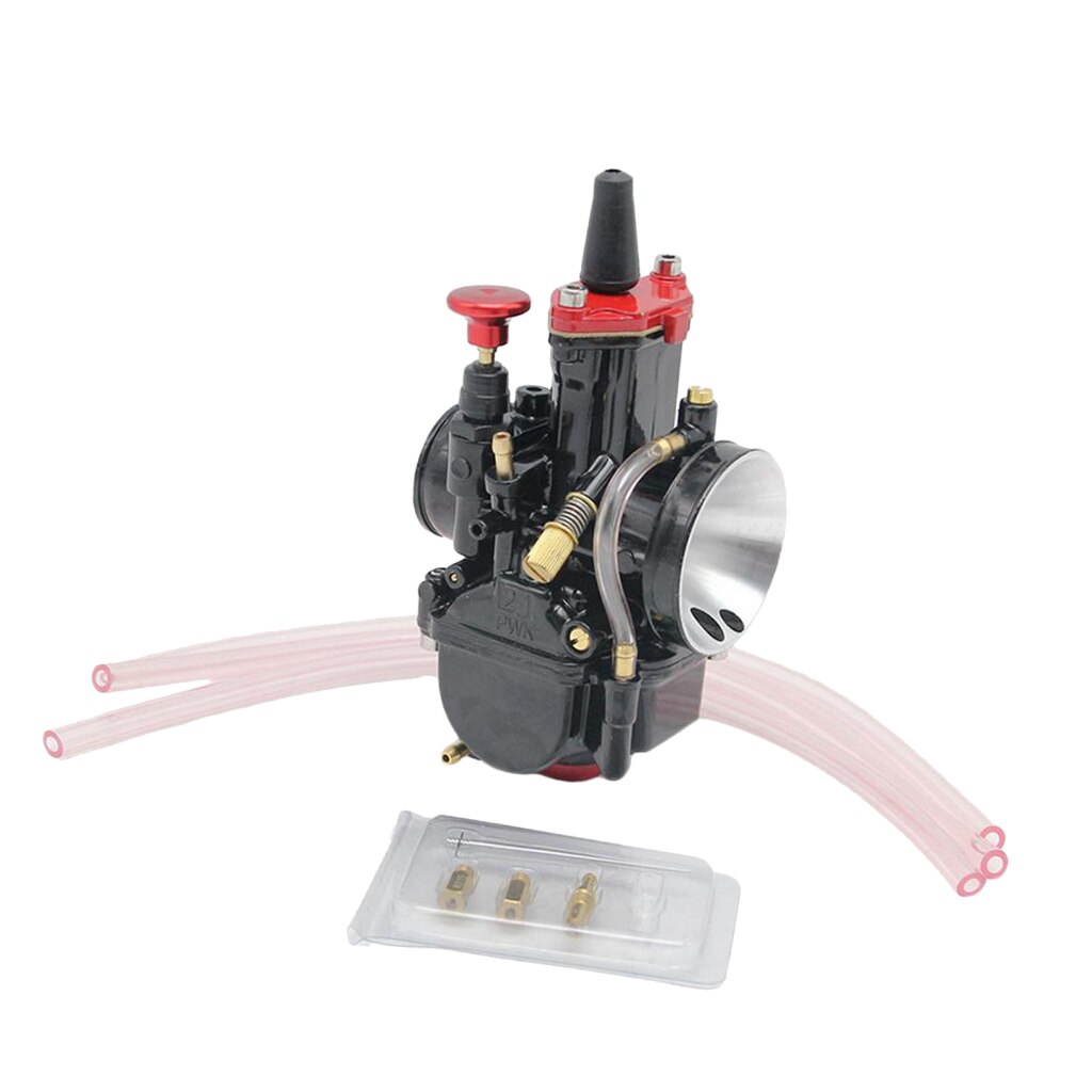 Karburator 21mm racing flad side carb til 100cc-350cc scooter atv go kart
