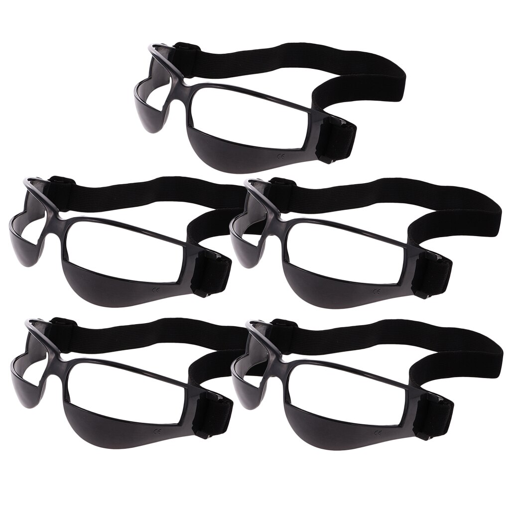 Pack  of 5 dribble specs ball handling eyewear sports training supplies