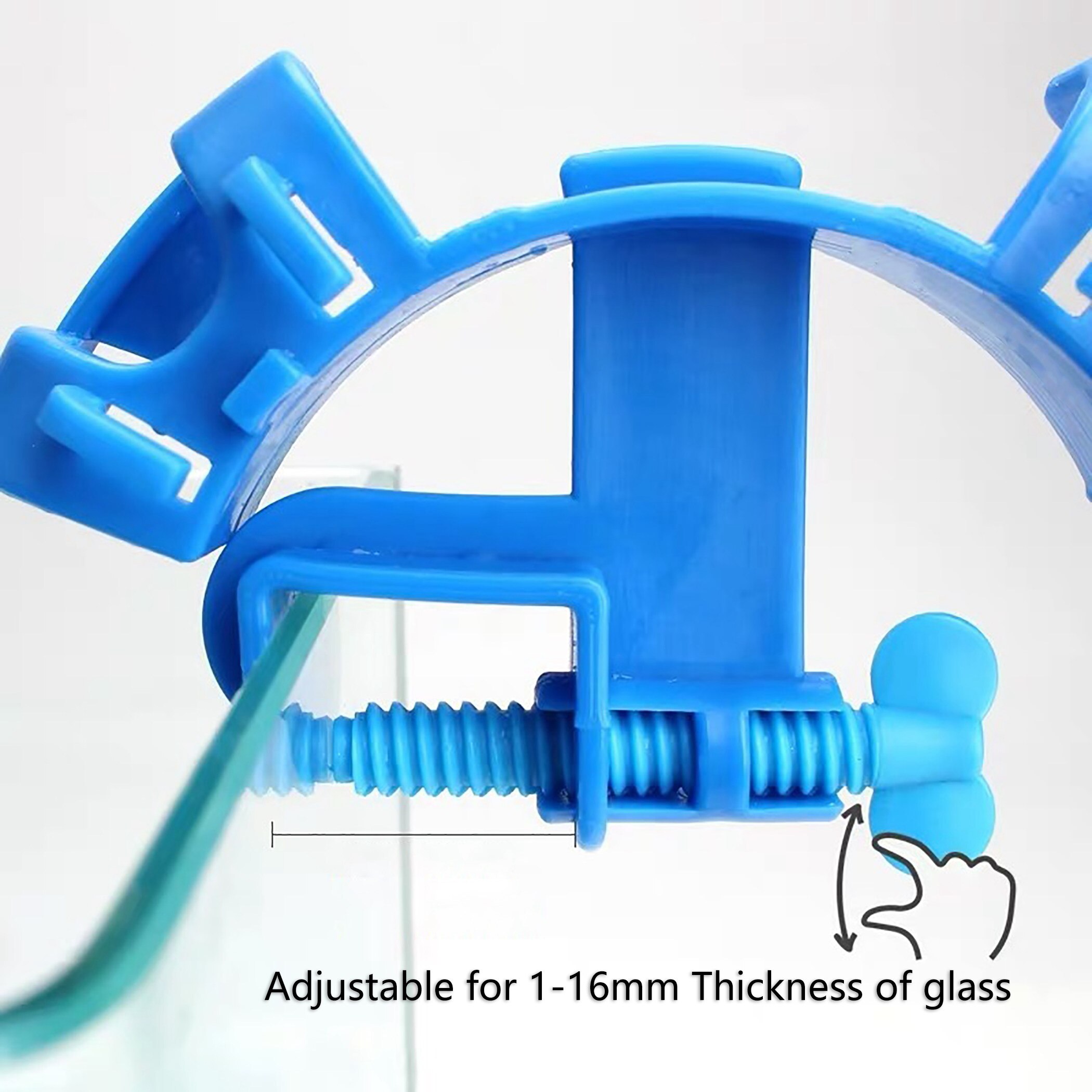 Aquarium Water Pipe Tube Holder for Mount Filtration Hose Inflow Outflow Tube Fish Tank Firmly Hold Fixing Clip Aquarium Tool