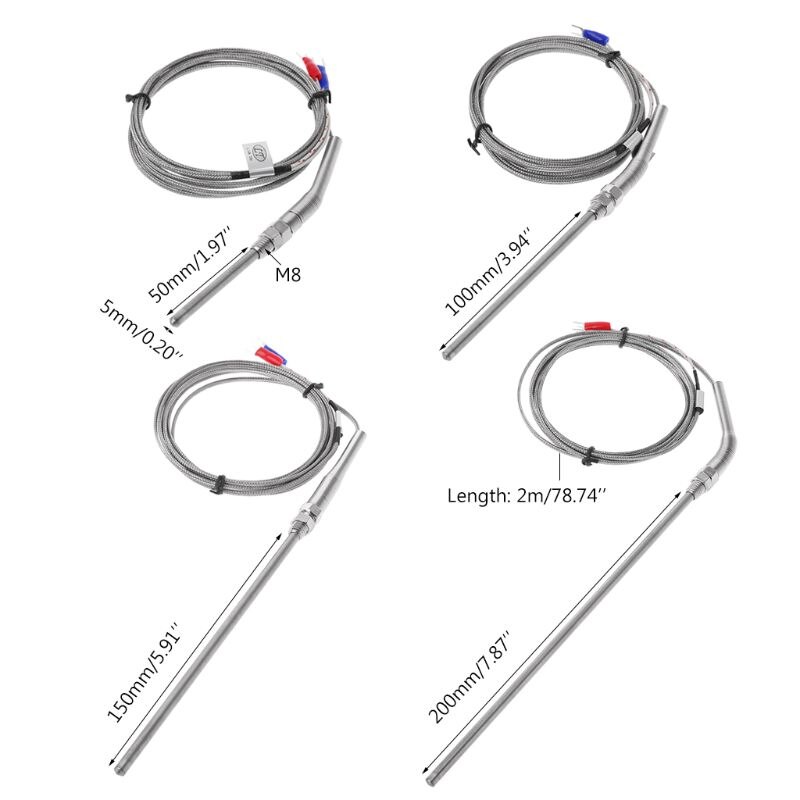 Temperaturfühler Typ K -50 bis 1000 ° C