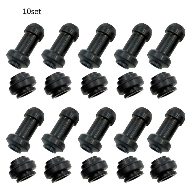 10Set Motorcycle Scooter Brake Upper Lower Pump Caliper Shock Absorber Sleeve B36B