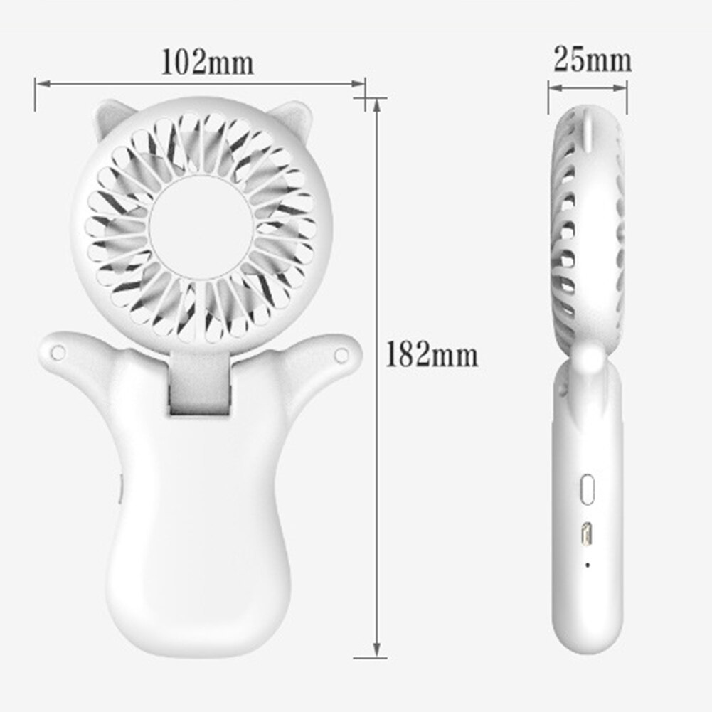Säätö mini kesä käsi vapaa kaulanauha riippuva usb jäähdytystuuletin ilmanjäähdytin humanisoitu tuntuu mukavalta
