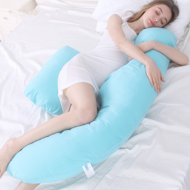 H form gravide kvinder sovepude multifunktionel side søvn beskyttende pude barsel hjemmepude: Chunlanse