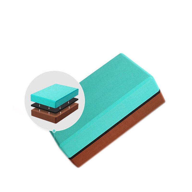 -yoga baksteen hulpgereedschap thuis yoga baksteen met hoge dichtheid eva gym blok schuim baksteen kussen kussen