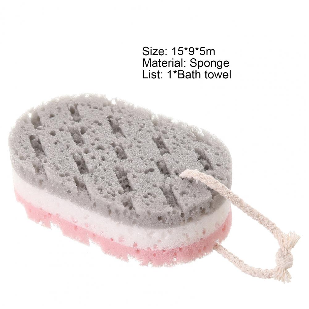 Scrub Sponges Water Absorption Quick Dry Deep Cleaning 3 Colors Cleaning Loofahs Sponge for Home Bathroom Products