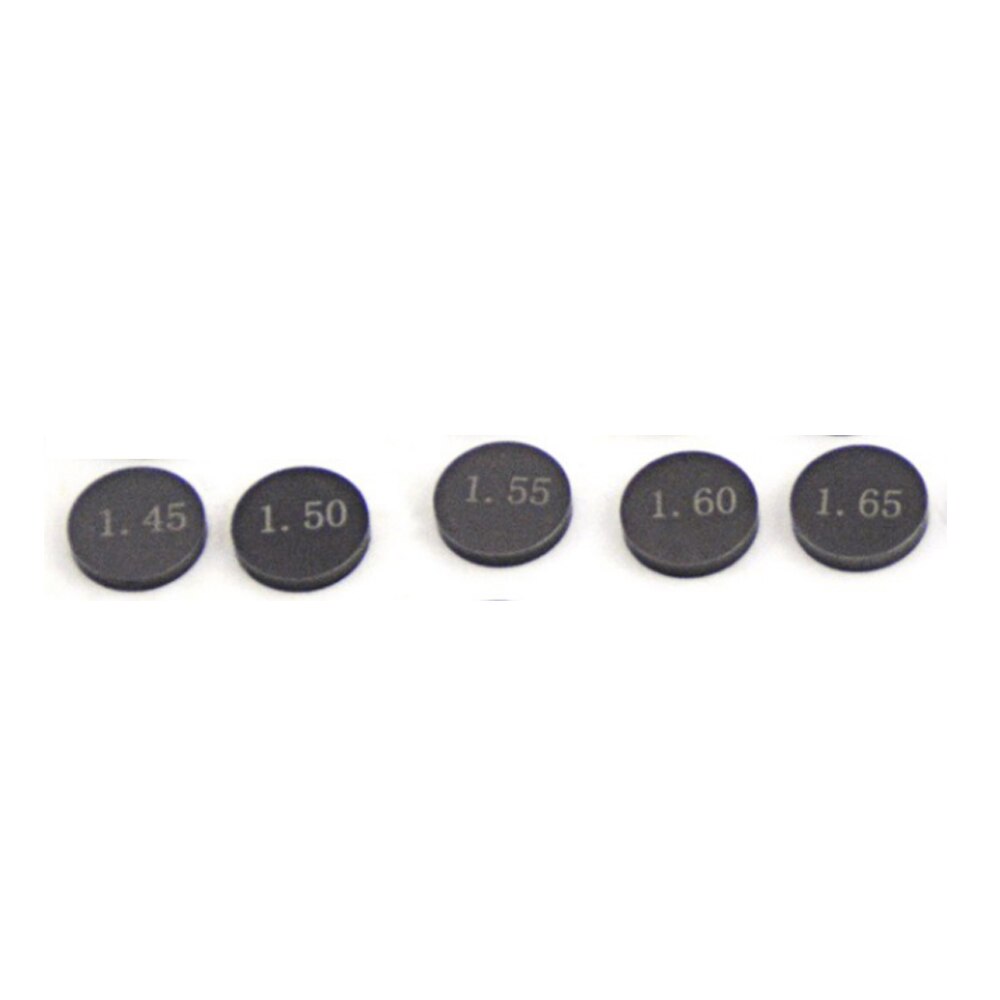 5pc 9.48mm Motorrad einstellbar Ventil Shim Dichtung Pad Pro KAWASAKI ZX1100 Ninja ZX-11 ZX11 ZX1200 ZX12R ZX-12R ZX 1100 1200 12R: 5Stck 1.45-1.65