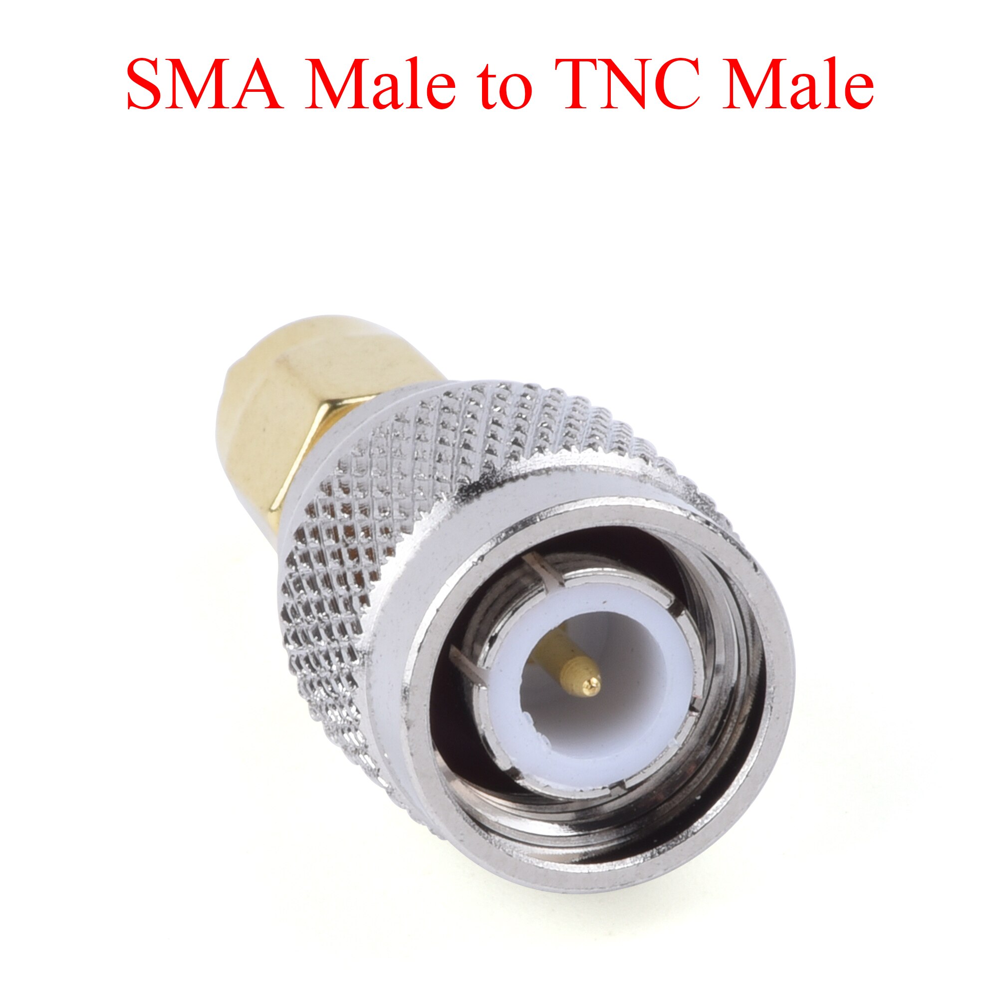 1Pcs RF Coaxial Connector SMA Male to BNC TNC MCX MMCX UHF N F Male Plug / Female Jack Adapter Use For TV Repeater Antenna: SMA Male-TNC Male