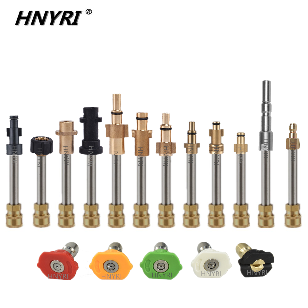 Hnyrusy przedłużacz lanca G1/4 "szybka złączka do myjka ciśnieniowa Adapter do Karcher Interskol LAVOR