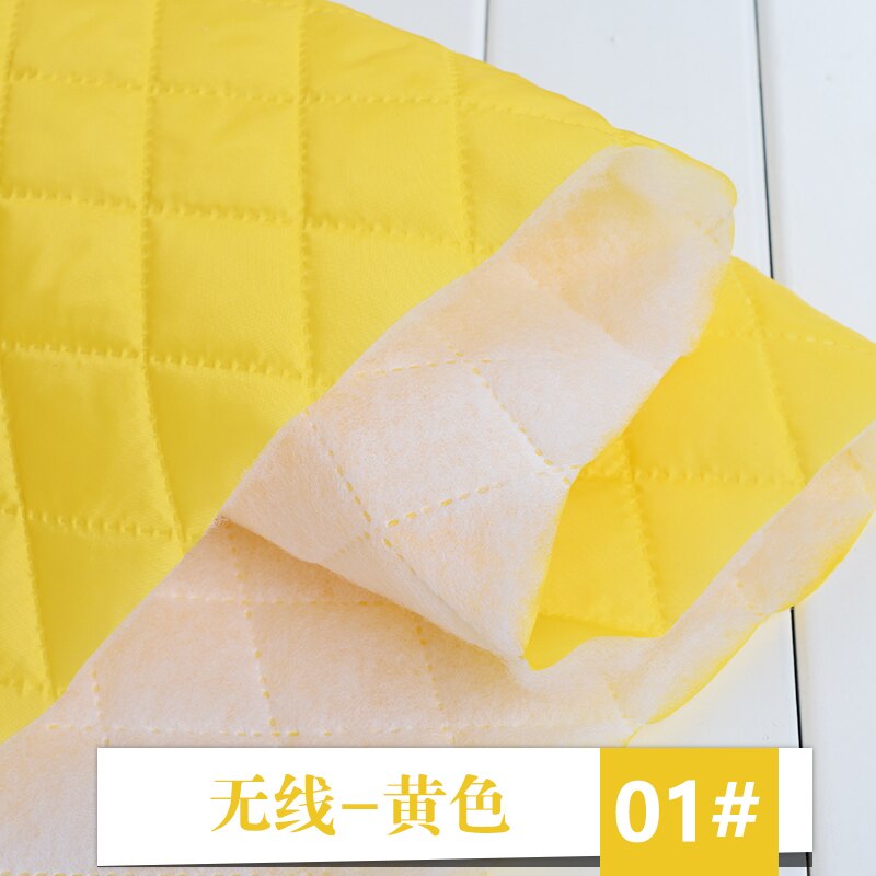 150*50cm Thickening Quilted Interlinings Cotton Fabric DIY Handmade For Winter Coat Lining Cotton-padded Jacket: 01