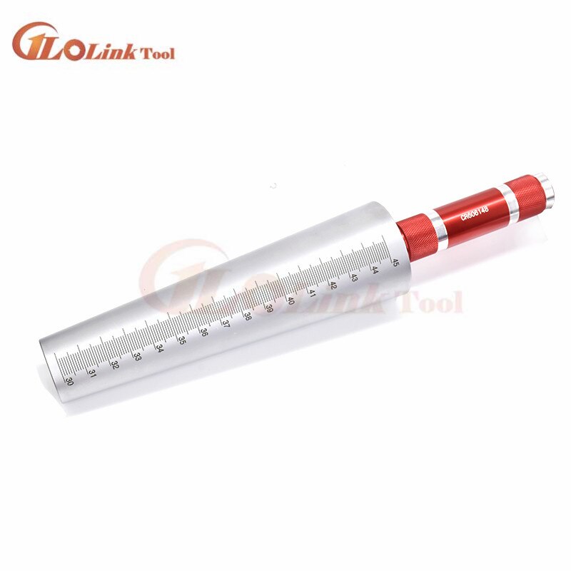 Conical feeler gauge taper cone cylinder gauge 1-6.5mm 3-15mm 15-30mm 30-45mm for measuring hole size diameter tapper gauge: 30-45mm