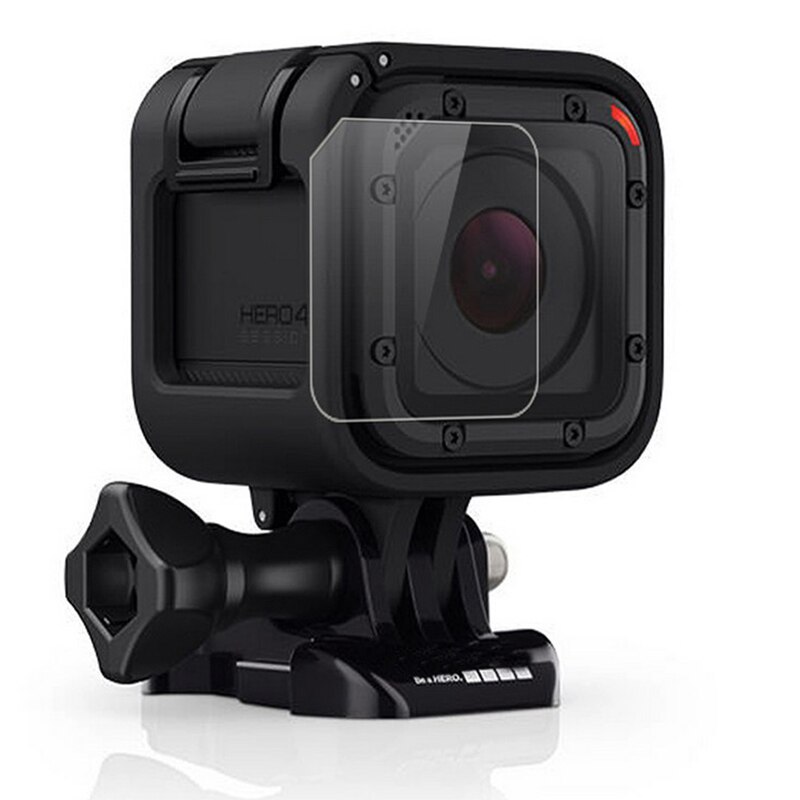 For go pro hero 5 hero 4- session objektivdeksel objektivdekselhus-deksel + linseskjermbeskytterfilm for gopro hero 4/5- session kamera